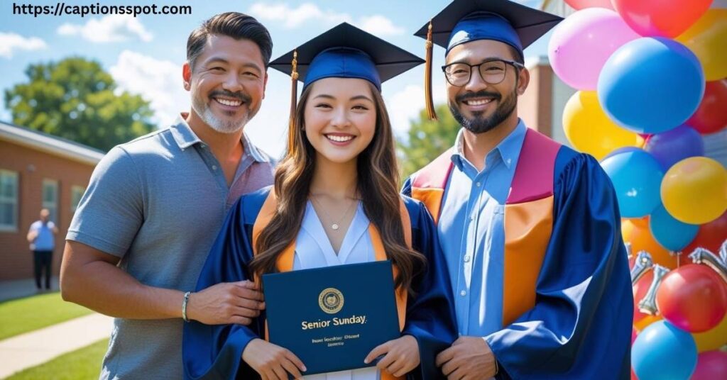 Senior Sunday Captions for Parents
