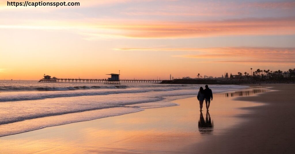 Sunset and Beach Captions for Los Angeles