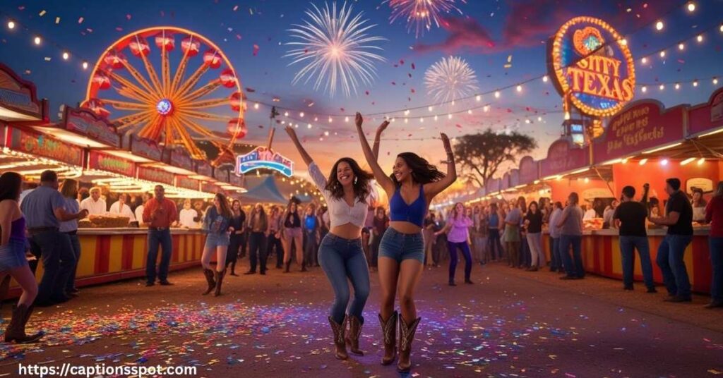 Texas Festival & Event Captions
