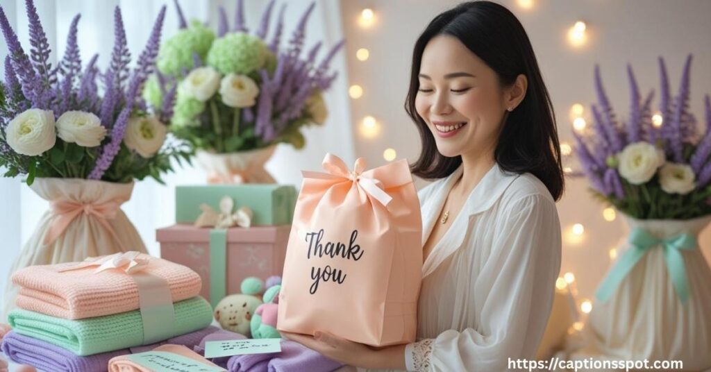 Thank You Baby Shower Captions