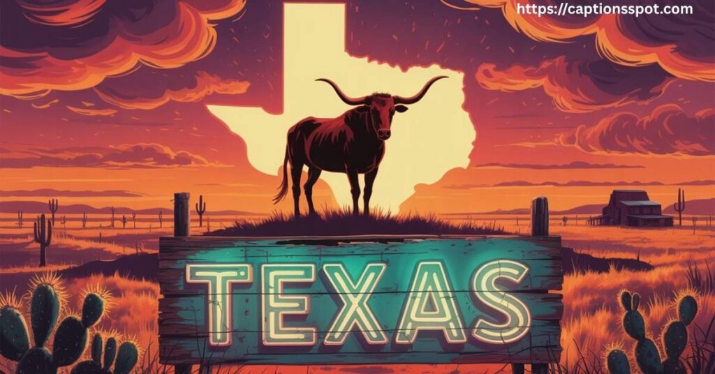 Unique Texas Instagram Captions