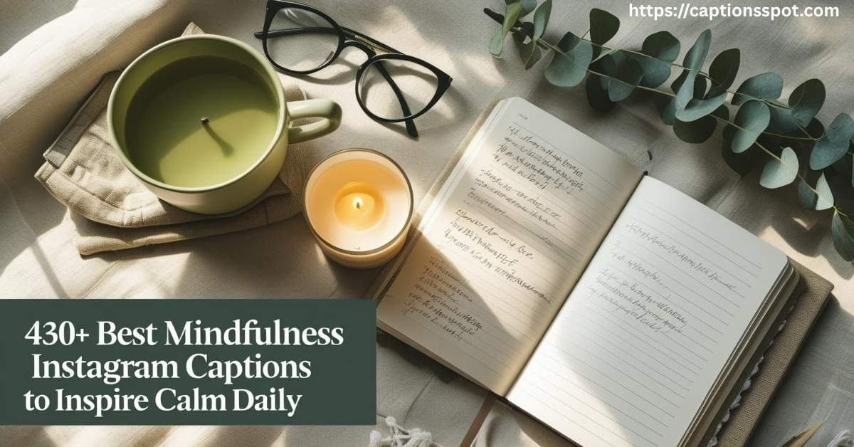 430+ Best Mindfulness Instagram Captions Featured Image