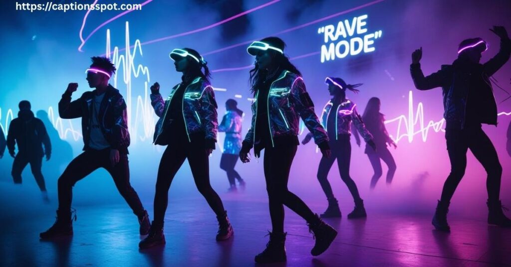 Cool Rave Captions for Instagram